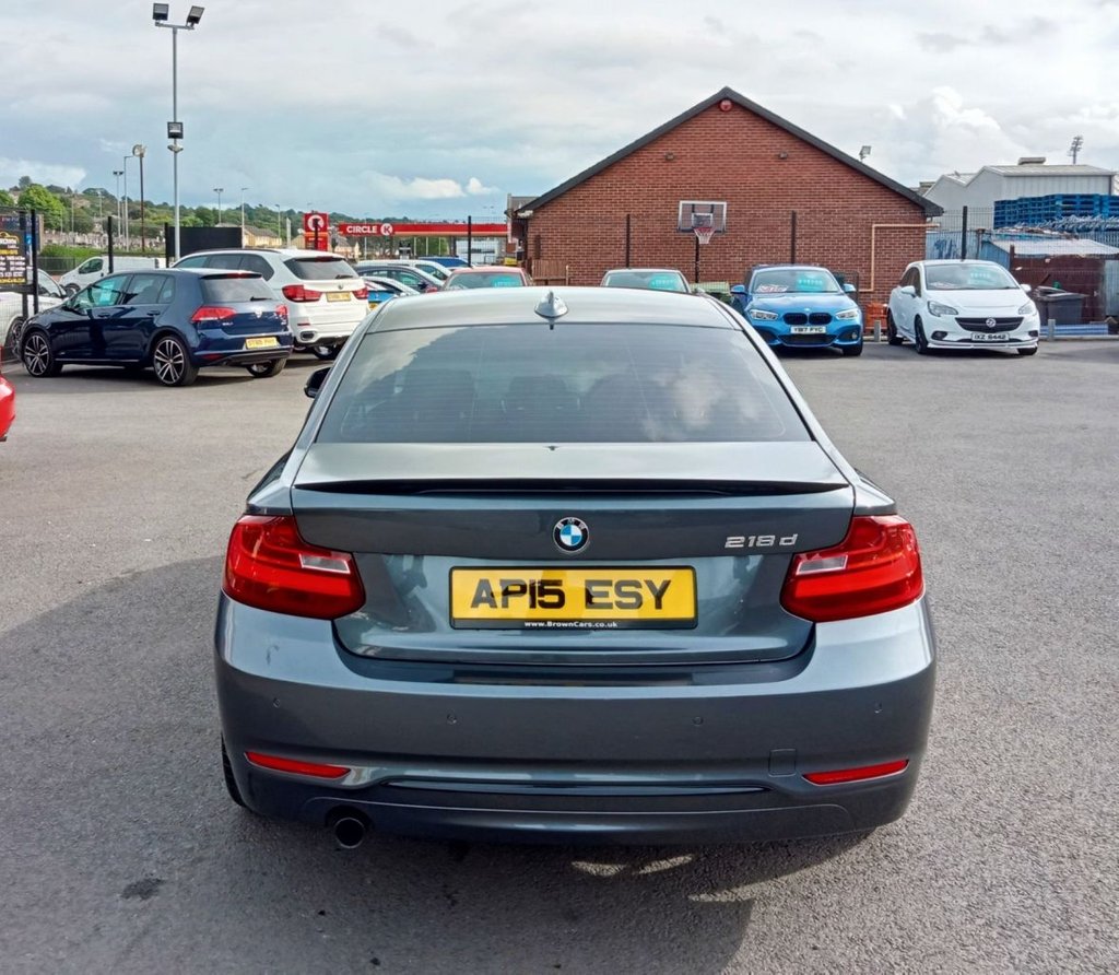 2015 BMW 2 Series 2.0 218D SPORT Diesel Manual **** Finance Available**** – Brown Cars Newry full