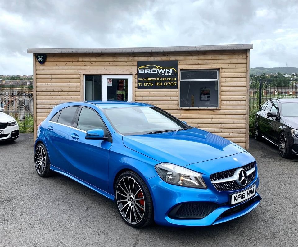 2016 Mercedes-Benz A Class A-CLASS 1.5 A 180 D AMG LINE Diesel Semi Auto **** Finance Available**** – Brown Cars Newry full