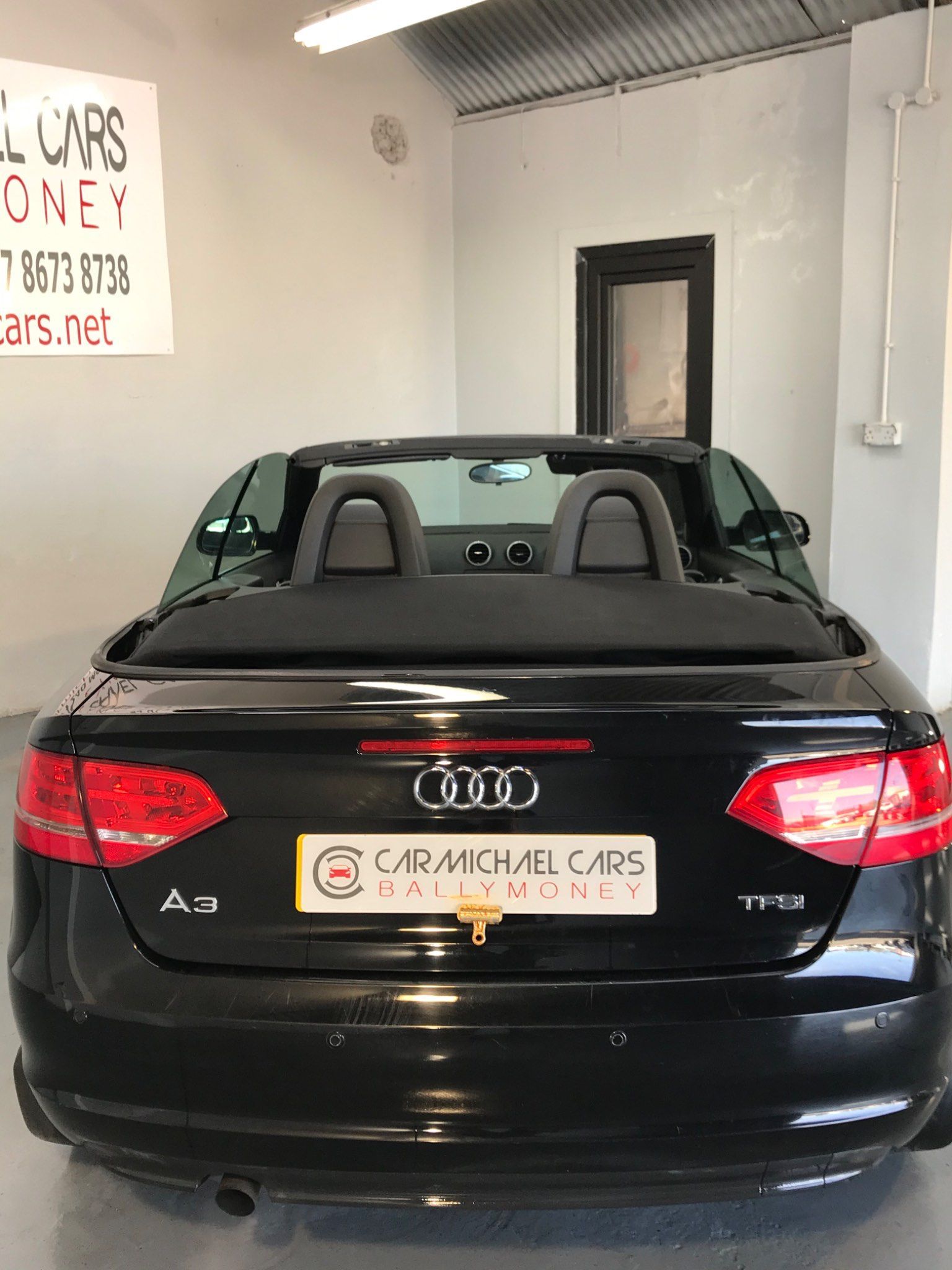 2011 Audi A3, A3 Cabriolet 1.2 TFSI Cabriolet BLACK, 88K, 1.2 Petrol