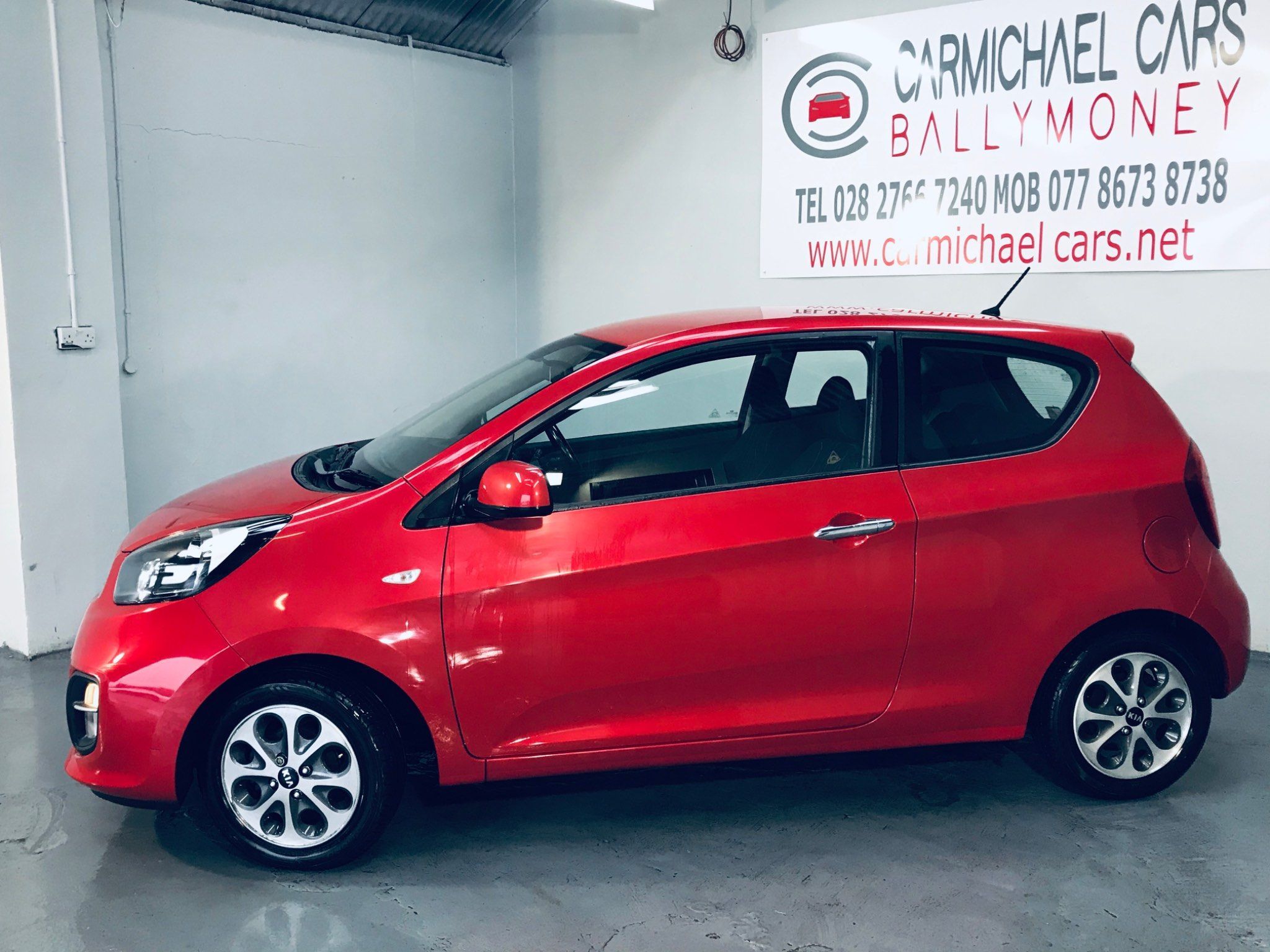 2013 Kia Picanto 1.0 City RED, ONLY 46K, 1.0 Petrol Manual Red £3990