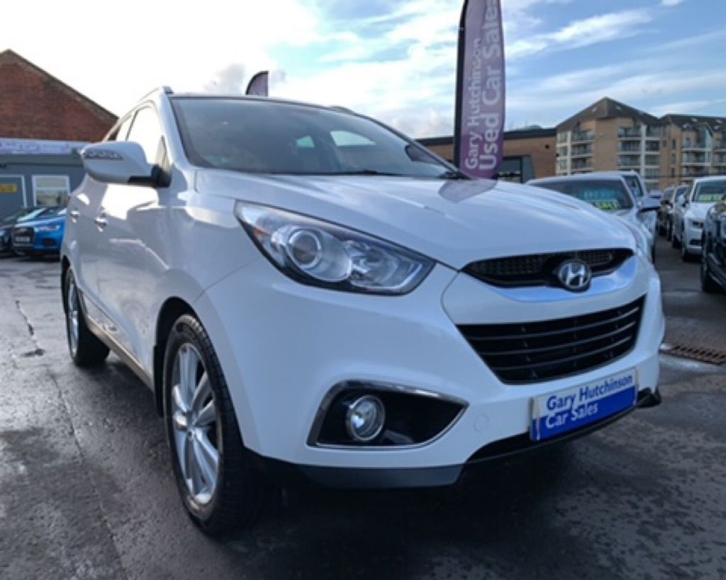 2012 Hyundai ix35 2.0 PREMIUM CRDI 4WD 2.0 Diesel Manual White £7995