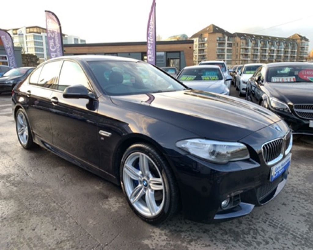 2015 BMW 5 Series 530D M SPORT 3.0 Diesel Automatic Black £13495 - Gary ...