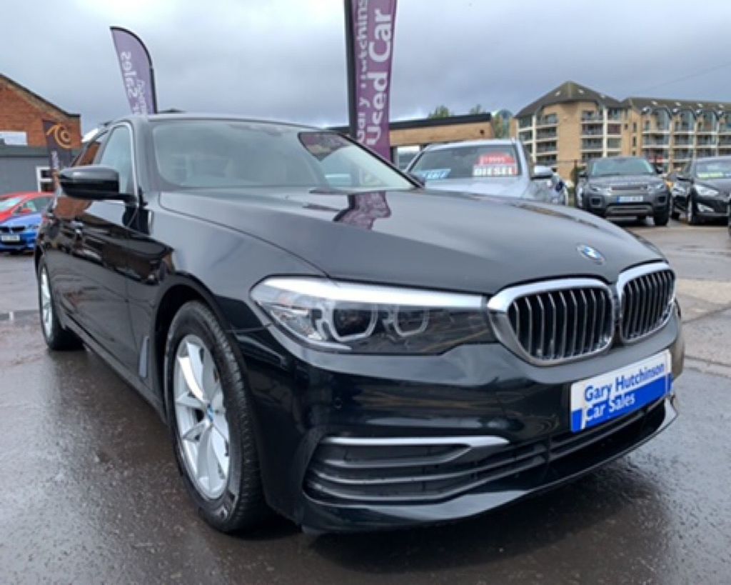 2017 BMW 5 Series 2.0 520D SE 2.0 Diesel Automatic Black £