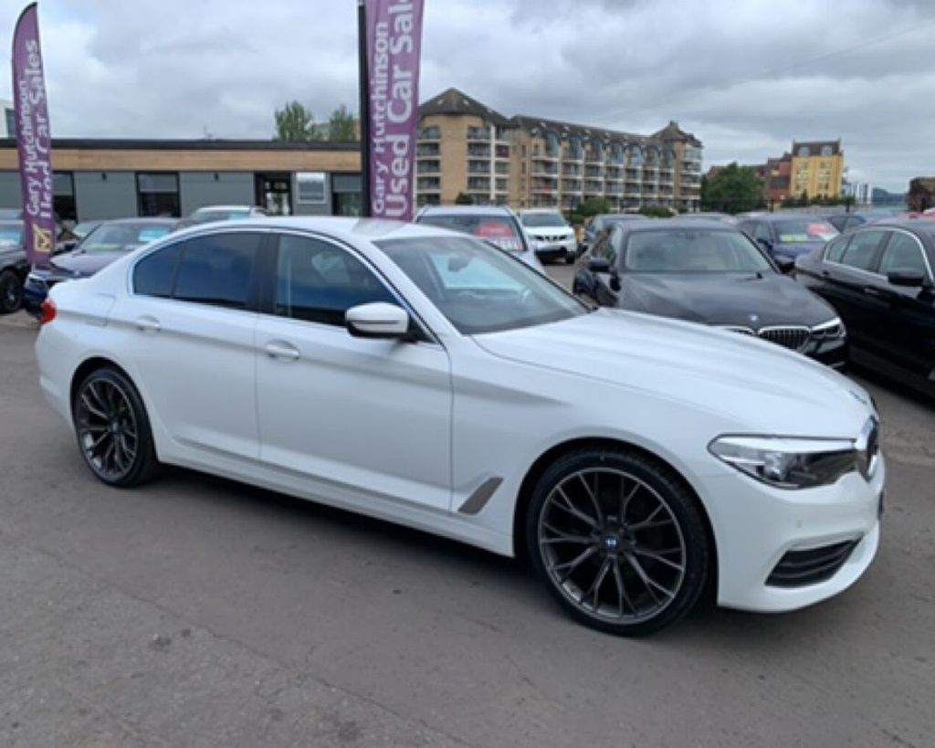 2019 BMW 5 Series 2.0 520D SE 2.0 Diesel Automatic White £22495 - Gary ...