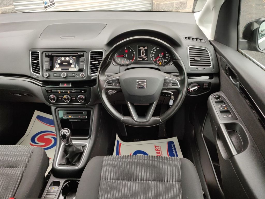 2016 SEAT Alhambra 2.0 TDI SE 2.0 Diesel Manual Black £13250 Grange Road Motors