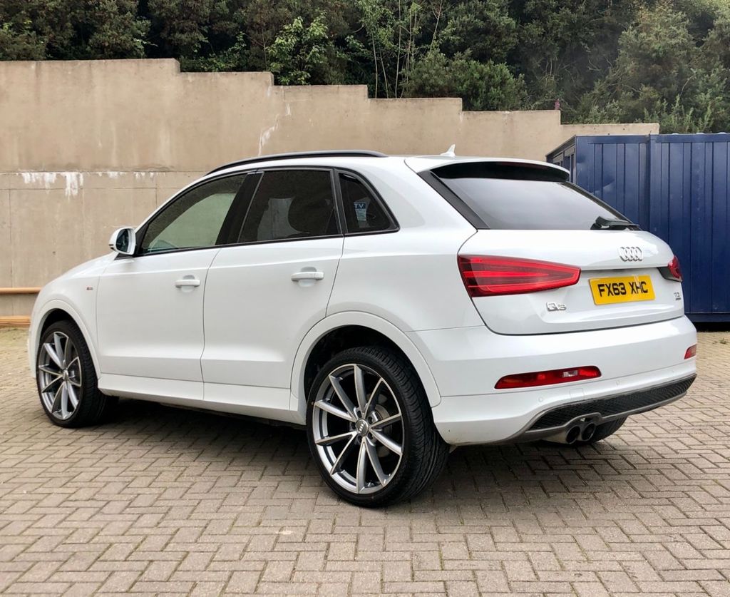 2013 Audi Q3 2.0 TDI QUATTRO S LINE 2.0 Diesel - White £ ...