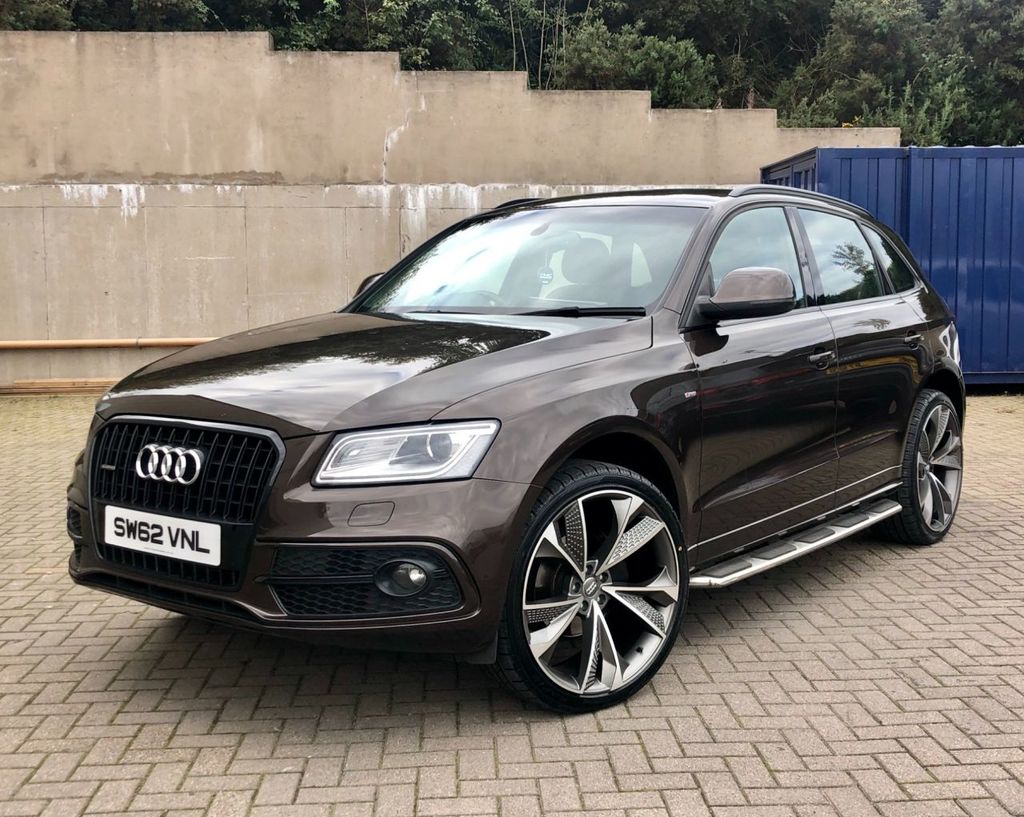 2013 Audi Q5 2.0 TDI QUATTRO S LINE 2.0 Diesel Automatic Brown £15495 ...