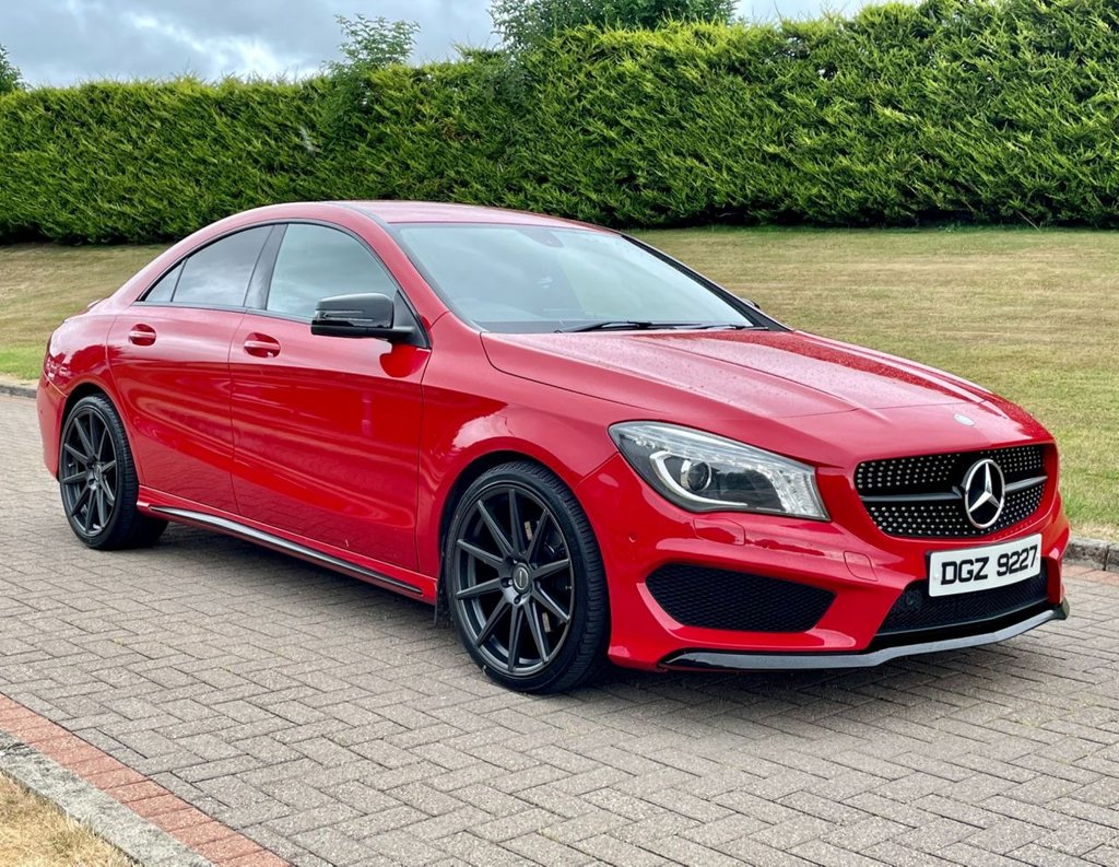 2013 Mercedes-Benz CLA220 CLA 2.1 CDI AMG SPORT 2.1 Diesel - Red £12495 ...