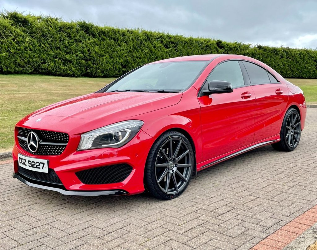 2013 Mercedes-Benz CLA220 CLA 2.1 CDI AMG SPORT 2.1 Diesel - Red £12495 ...