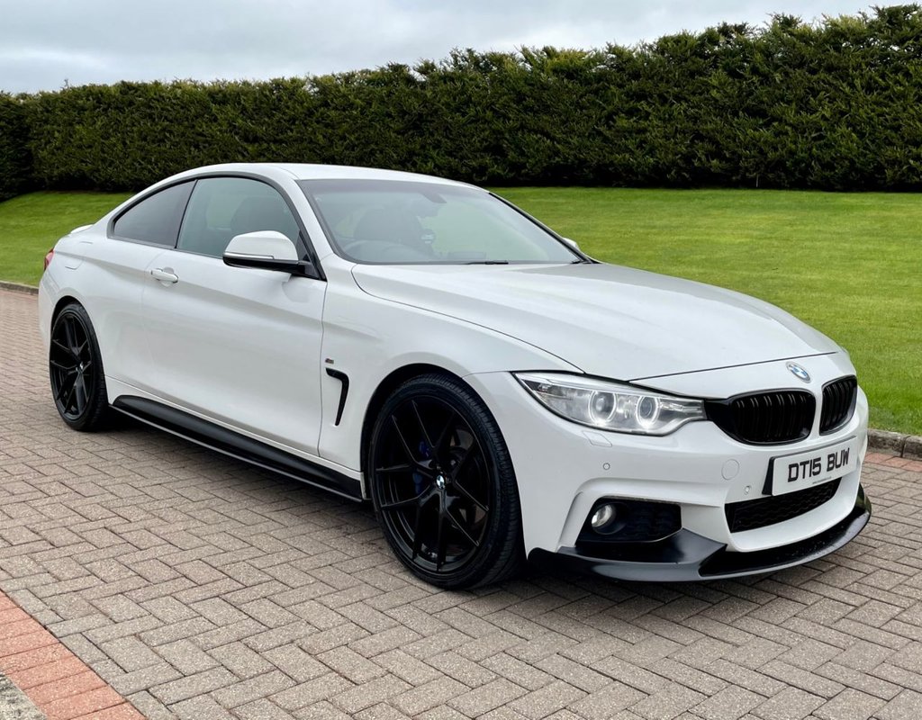 2015 BMW 4 Series 2.0 420D M SPORT 2.0 Diesel Automatic White £14495 ...