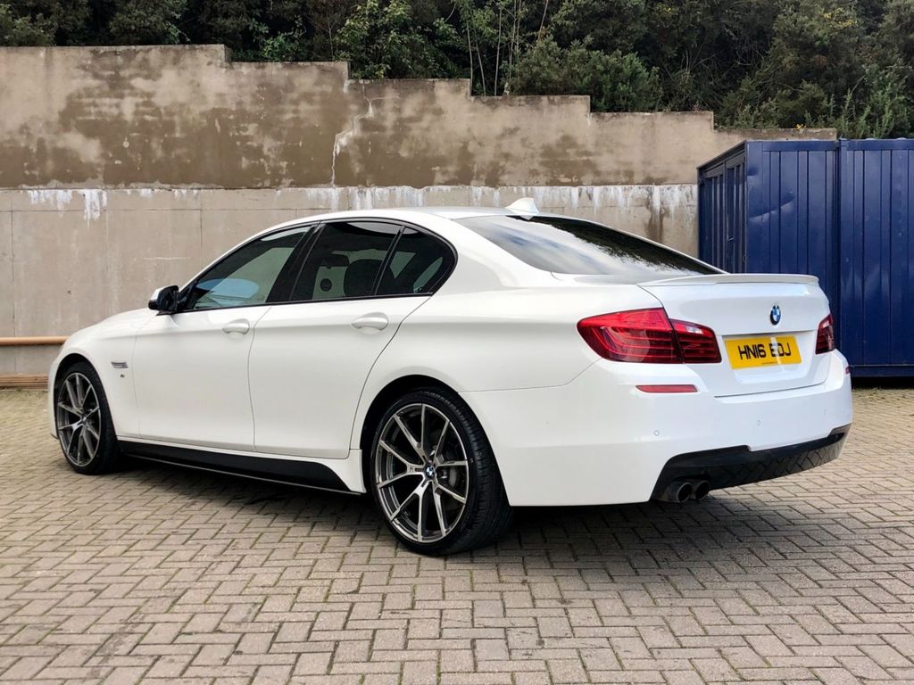 2016 BMW 5 Series 2.0 520D M SPORT 2.0 Diesel Automatic White £13850 - MC autosales - Cars NI