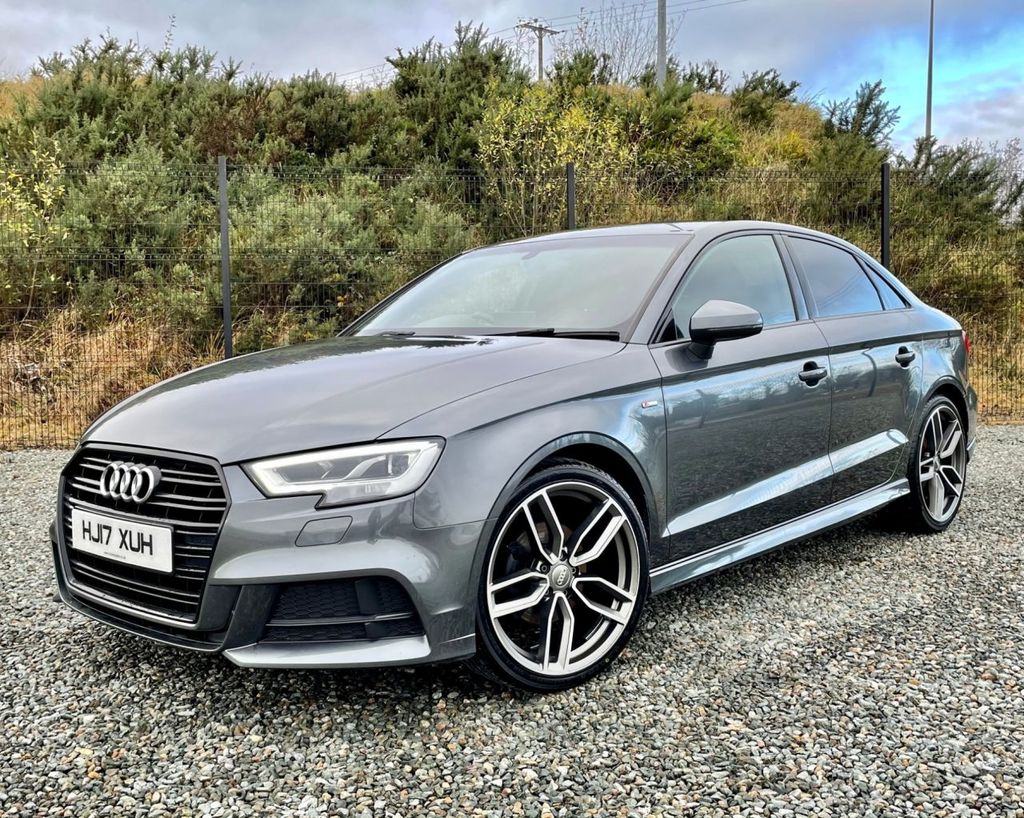 2017 Audi A3 1.6 TDI S LINE 1.6 Diesel Grey £14995 MC autosales