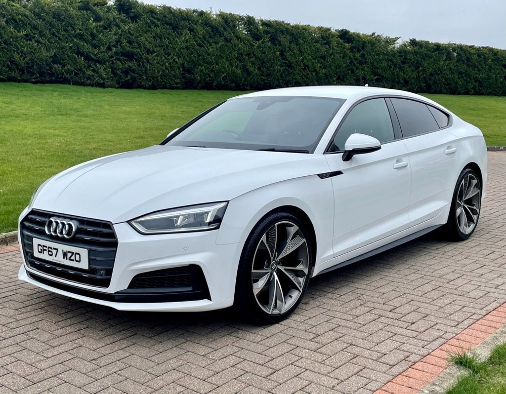 2017 Audi A5 2.0 SPORTBACK TDI S LINE 2.0 Diesel White £18995 MC