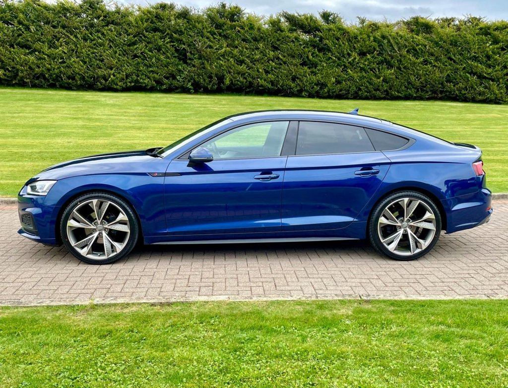 2018 Audi A5 20 Sportback Tdi Quattro S Line 20 Diesel Blue £20750