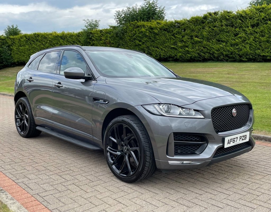 2018 Jaguar F-PACE 2.0 R-SPORT 2.0 Diesel Automatic Grey £24495 - MC