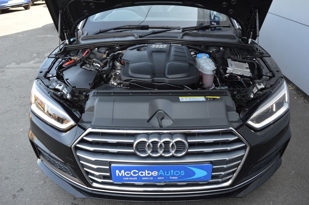 2018 Audi A5 2.0 TDI S LINE Diesel Semi Auto Low miles – McCabe Autos Belfast full