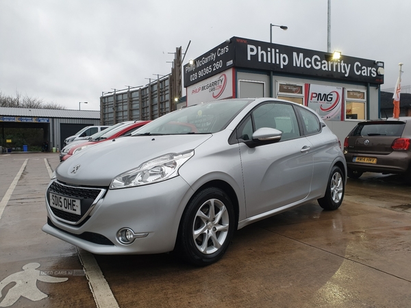 test22015 Peugeot 208 1.2  VTi  Active  3dr Petrol Manual  – Philip McGarrity Cars Newtownabbey