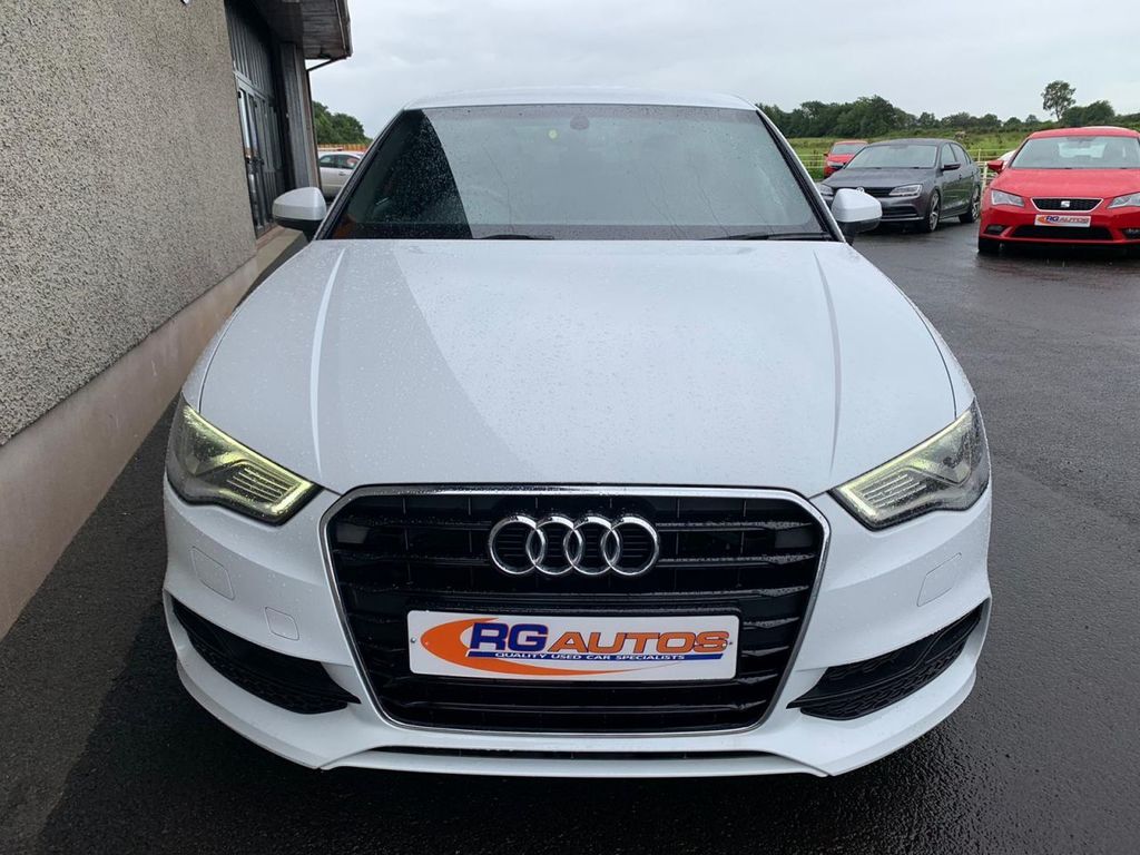 2014 Audi A3 2.0 TDI S LINE 2.0 Diesel Manual White £13495 - RG Autos ...